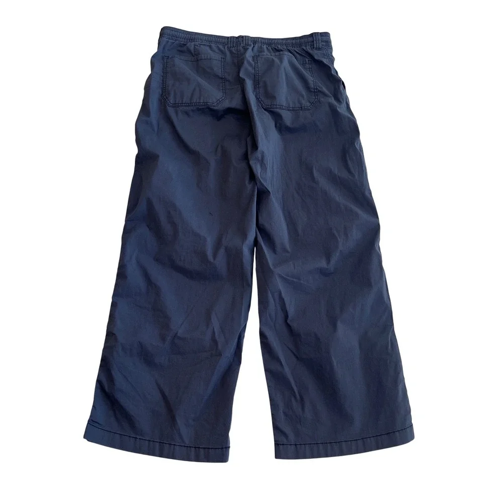 Hollister Mens‎ Low Rise Super Baggy Cargo Pants Size 36x31 Gray Cotton Blend